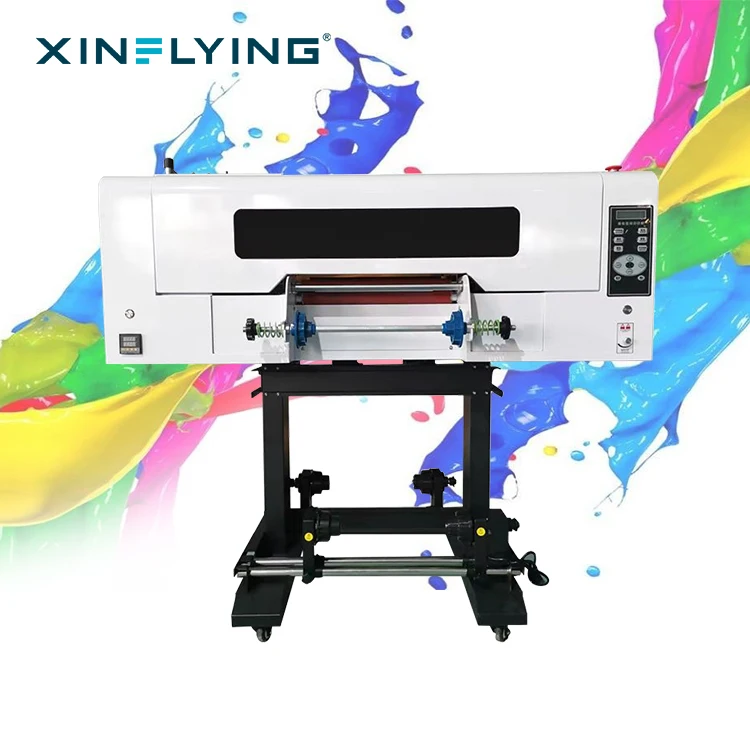 Wholesale UV DTF Sticker Printer and Laminator New A3 Dimension UV Printing Machine for Bottle Cheap DTF Impresora