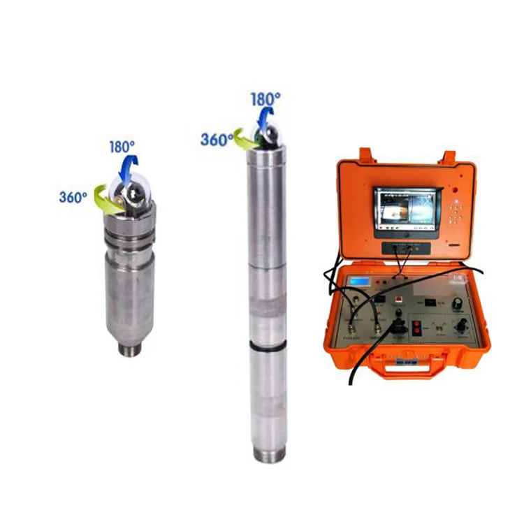New  Deep Wall Well Vertical inspection camera borewell inspection camera with 300m