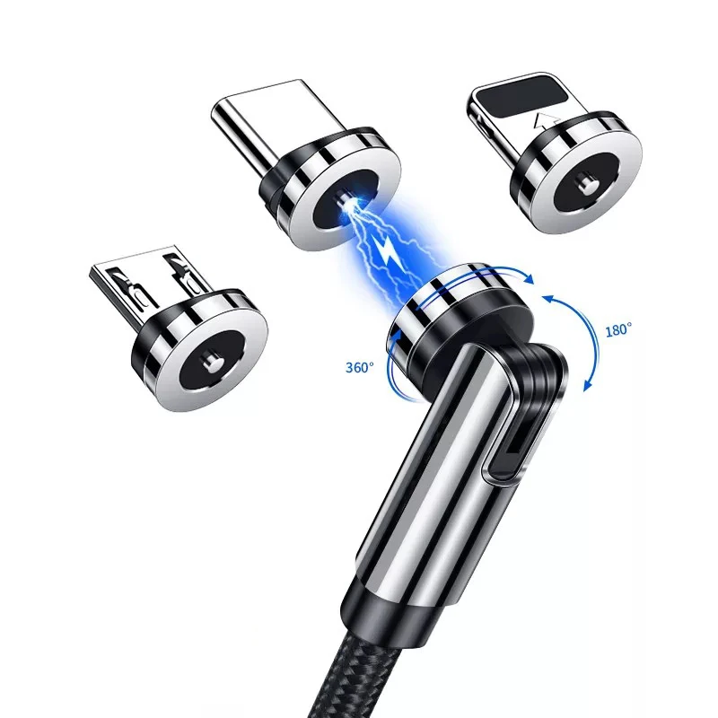 mobile phone accessories type c cable fast charging 3 in 1 usb c data cable magnetic charging cable