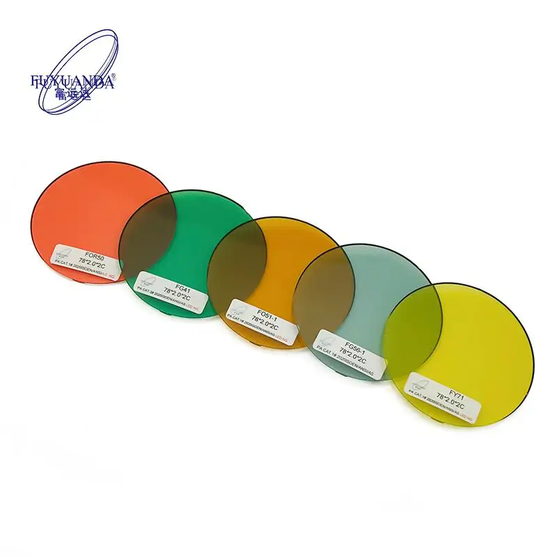 Hot Sale Custom Fashionable Sun Lens Full Color Sunglasses Lenses