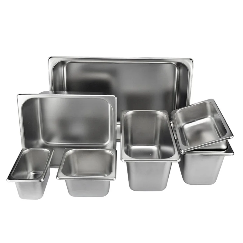 Other Hotel & Restaurant Supplies Food Pan Stainless Steel Gn Tray Gastronorm Container Gn Pans For Catering