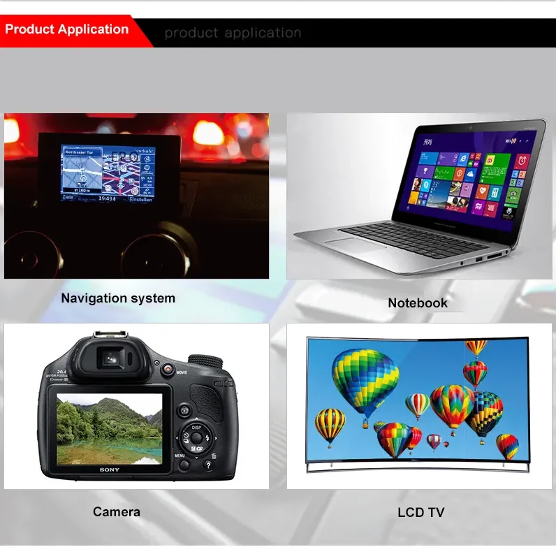 Guangdong  brightening film BEF prism laptop LCD brightness enhancement sheet applied to a display or light-transmitting device