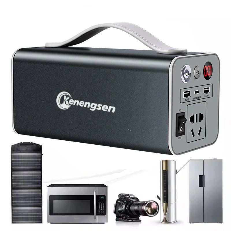 Solar Power Station Backup Emergency Energy Storage Battery 180w 300w Portable Power Station Laptop PowerBank