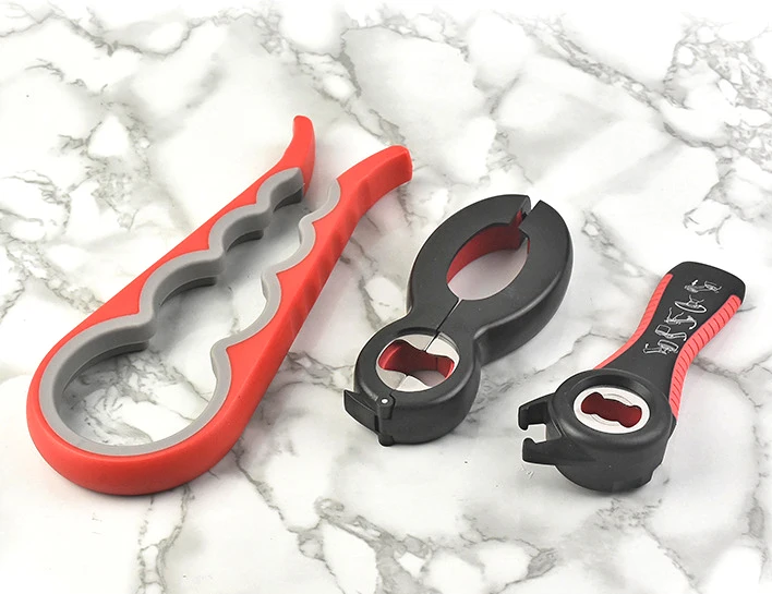 top seller hot sell product kitchen accessories gadgets 4/5/6 in 1 multifunctional 3 pack jar bottle can opener set
