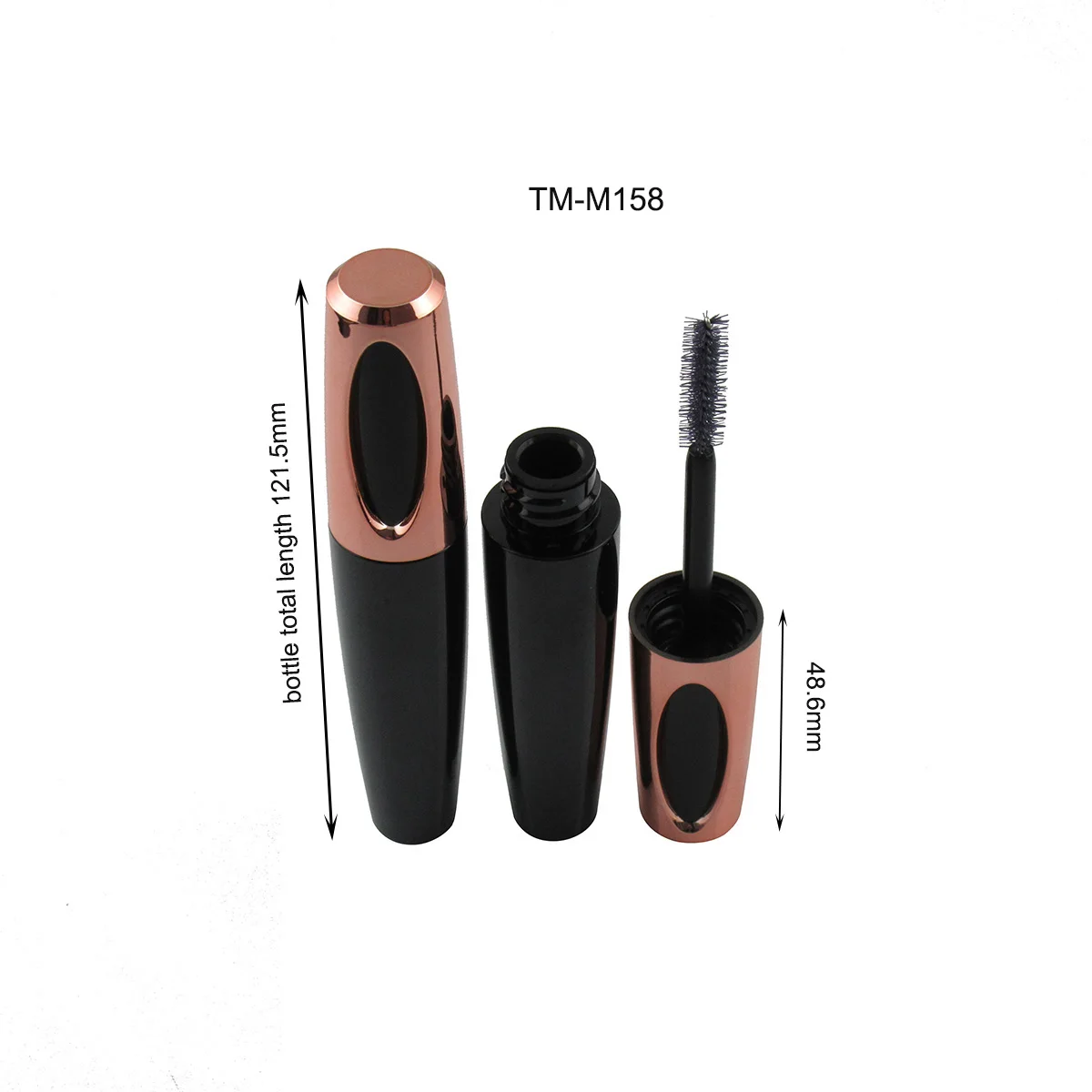 TM-M157 16ml empty mascara tube bottle lip gloss container custom cosmetic packaging