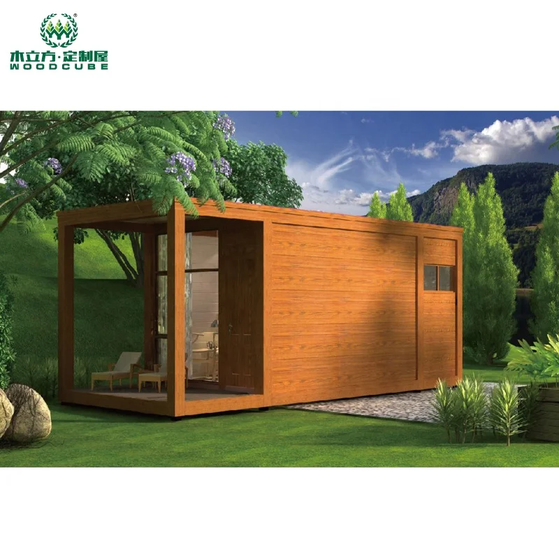 Prefab cabin container house for cold area in winter