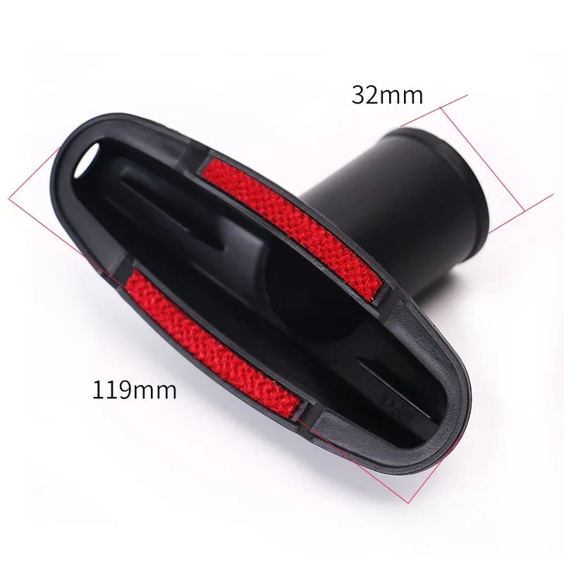 32mm Vacuum Attachments Accessories, Vacuum Cleaning Set Brush Nozzle Crevice Tool with 35mm to 32mm Hose Adapter 5pcs