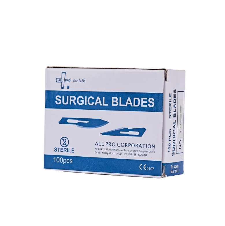 Factory price Stainless Steel Surgical Blade Carbon Steel Surgical Blade high quality Disposable Surgical Blade