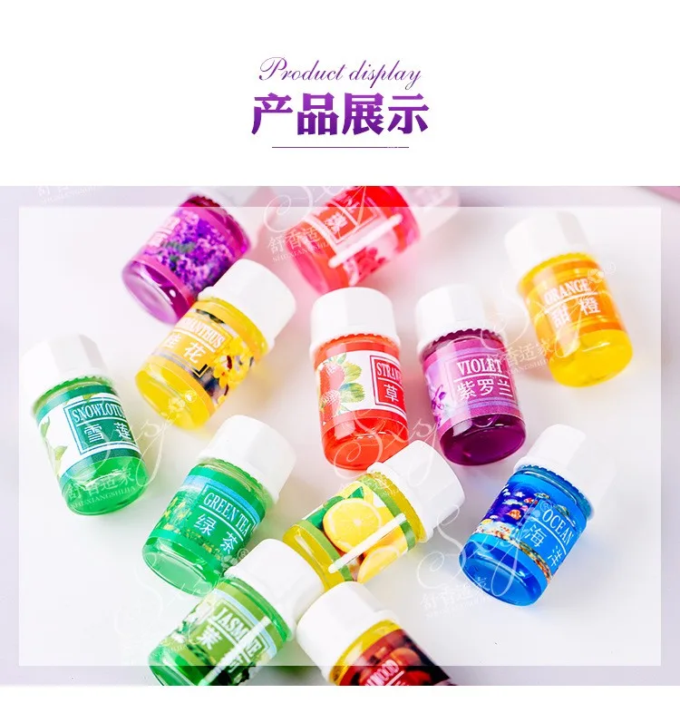 Wholesale 12 Scents Fragrant essential oil diffuser humidifier  fragrance 3ml  Bathroom fragrance Indoor fragrance