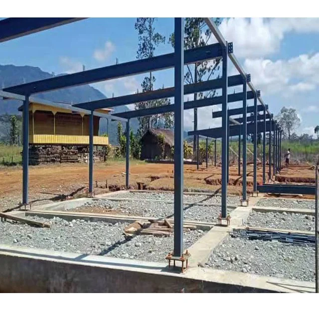 Сборная металлическая Легкая стальная конструкция дизайн склада производство