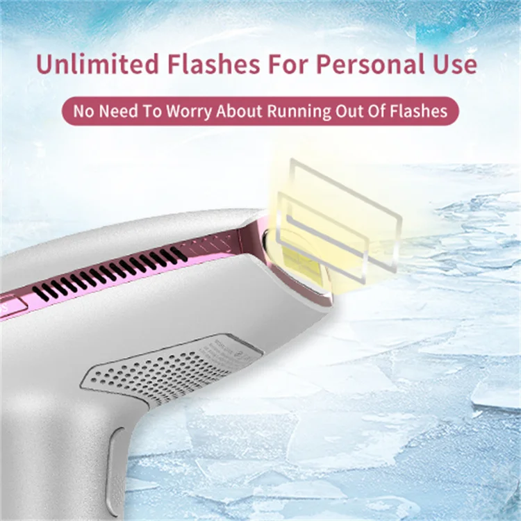 deess 3 in 1 cold ice cool painless acne treatment skin rejuvenation ipl laser hair removal gp591