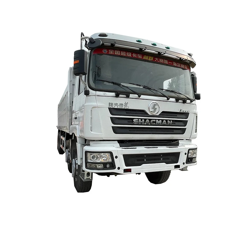 Used Shacman F3000 8x4 12 wheel  380/420HP 50t Payload High Quality Tipper Truck From Chinese Factory