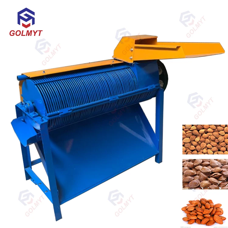 Автоматический сепаратор миндальной целлюлозы, высокопроизводительный сепаратор миндальной целлюлозы, лидер продаж, лущильный сепаратор миндальной целлюлозы