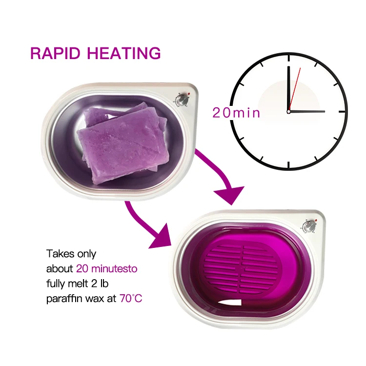 Exclusive manufacturer electric wax melt  paraffin wax bath warmer for hands and feet