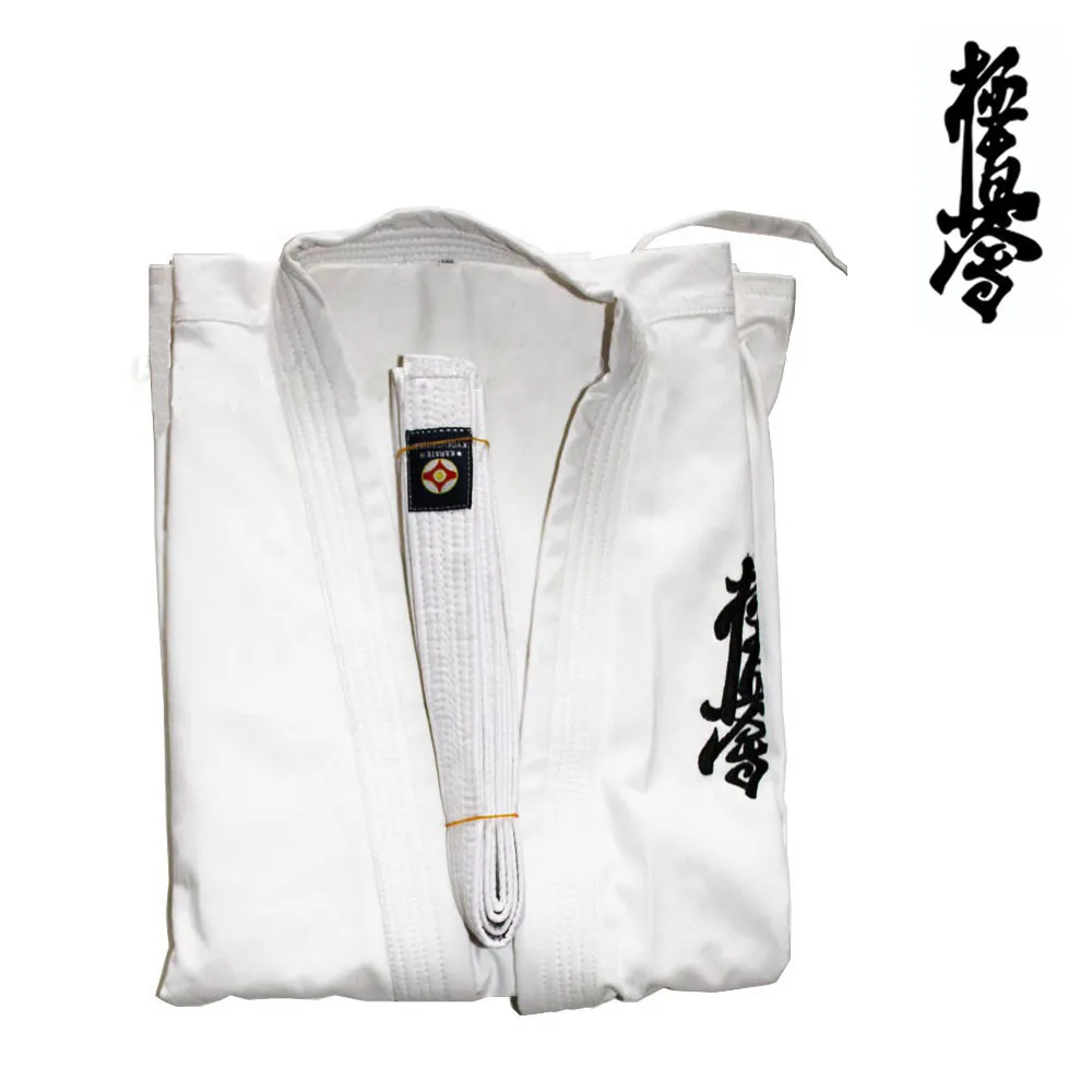 White Kyokushinkai Karate Kimono manufacturer uniform