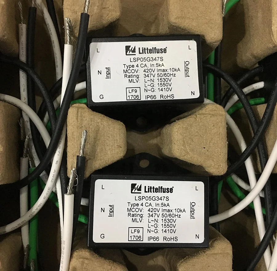 LSP05G277 Series 277V RMS 320V Clamp 10kA LED Lighting Surge Protection Module LSP05 LSP05G 05G277in Stock One-stop BOM Sourcing