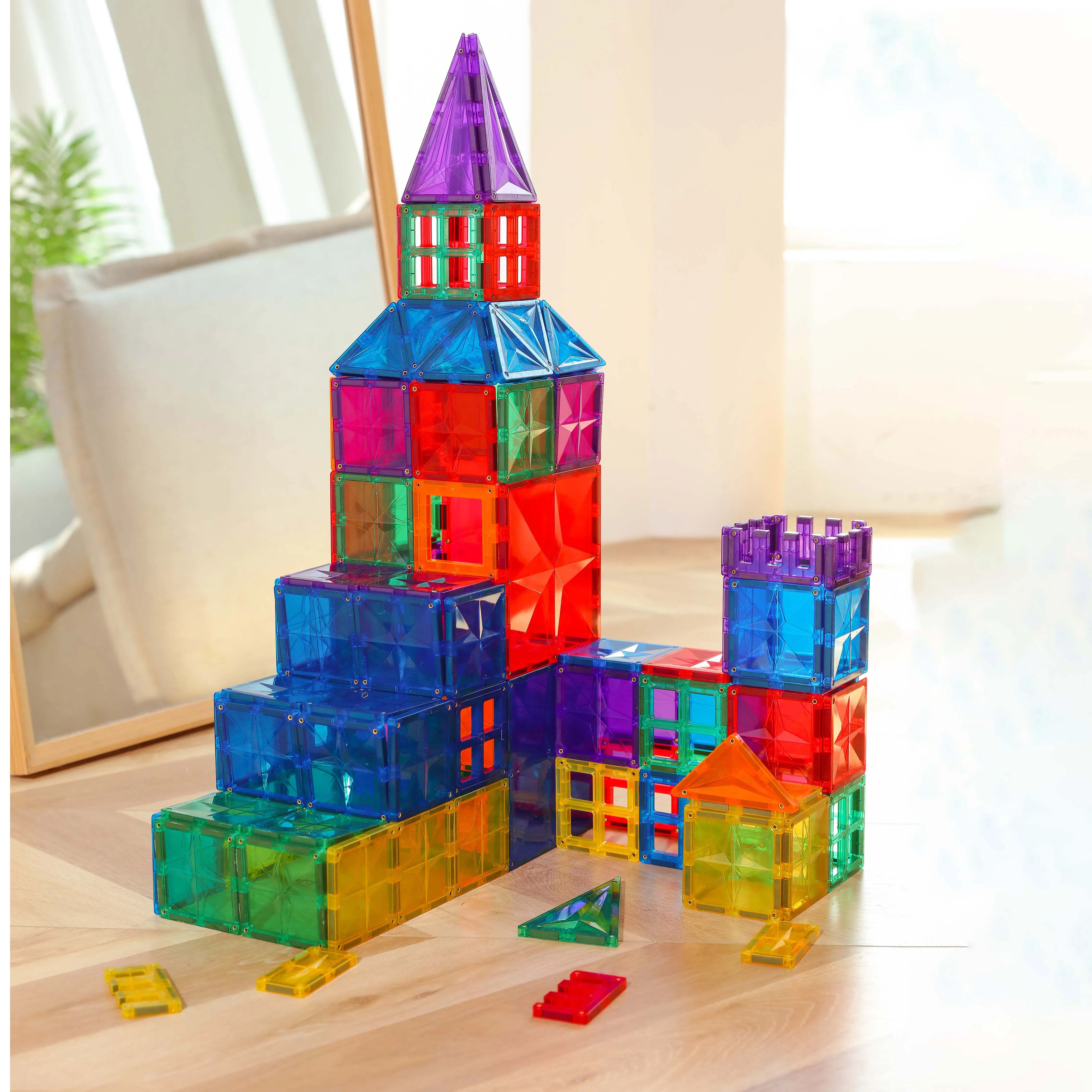 Обучающие магнитные блоки MNTL 3D Diy строительные плитки