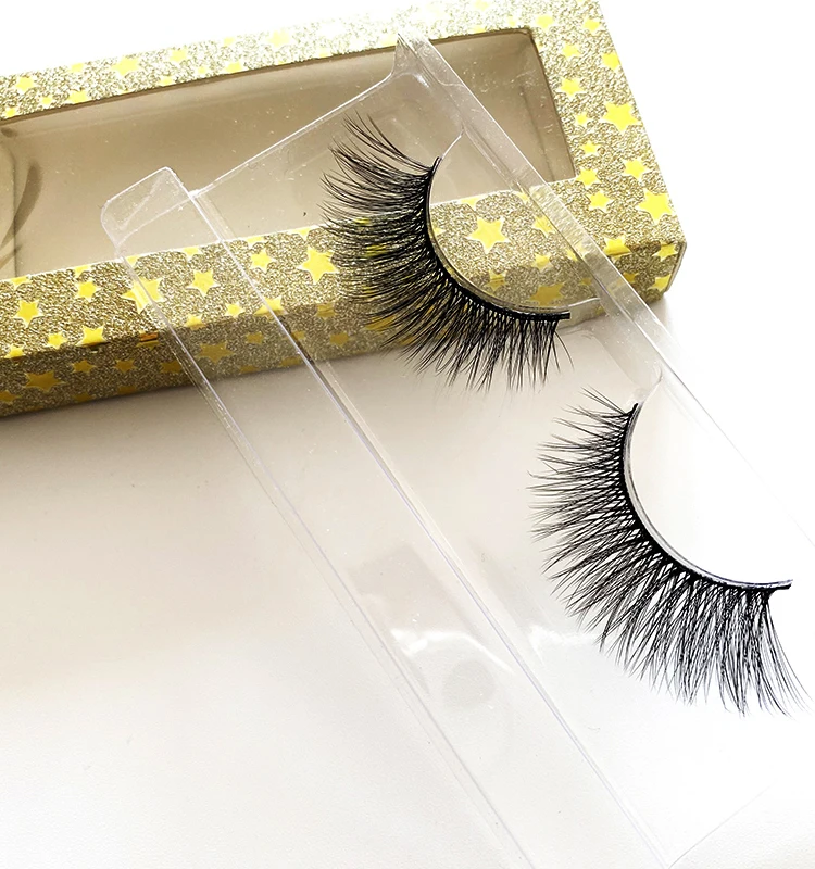 Silk Lashes Soft Material Eyelashes Faux Mink Eyelashes