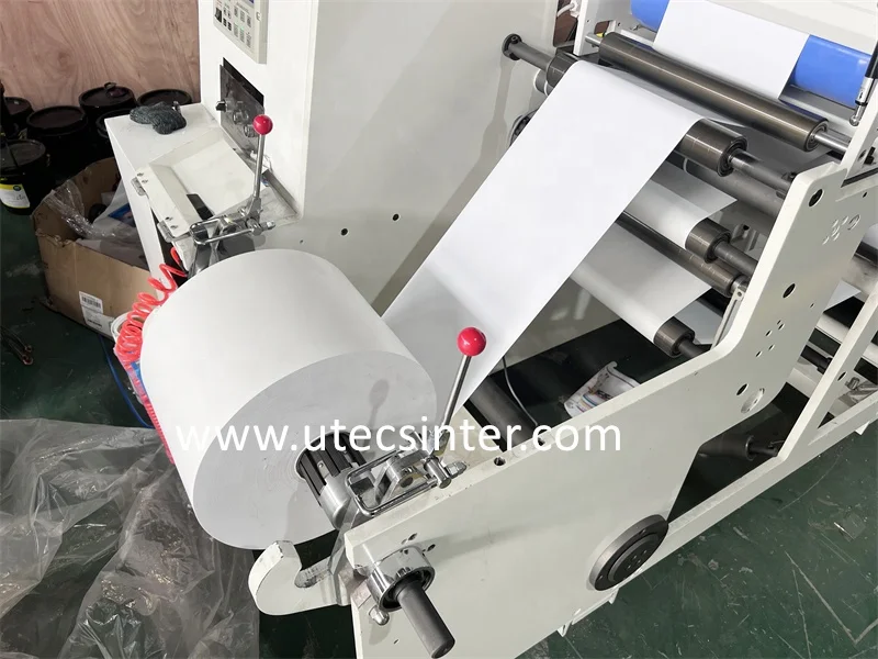 UTR320J8 Automatic led uv Horizontal unit type flexo printing machine for flexible packaging opp bopp pet pvc shrink label