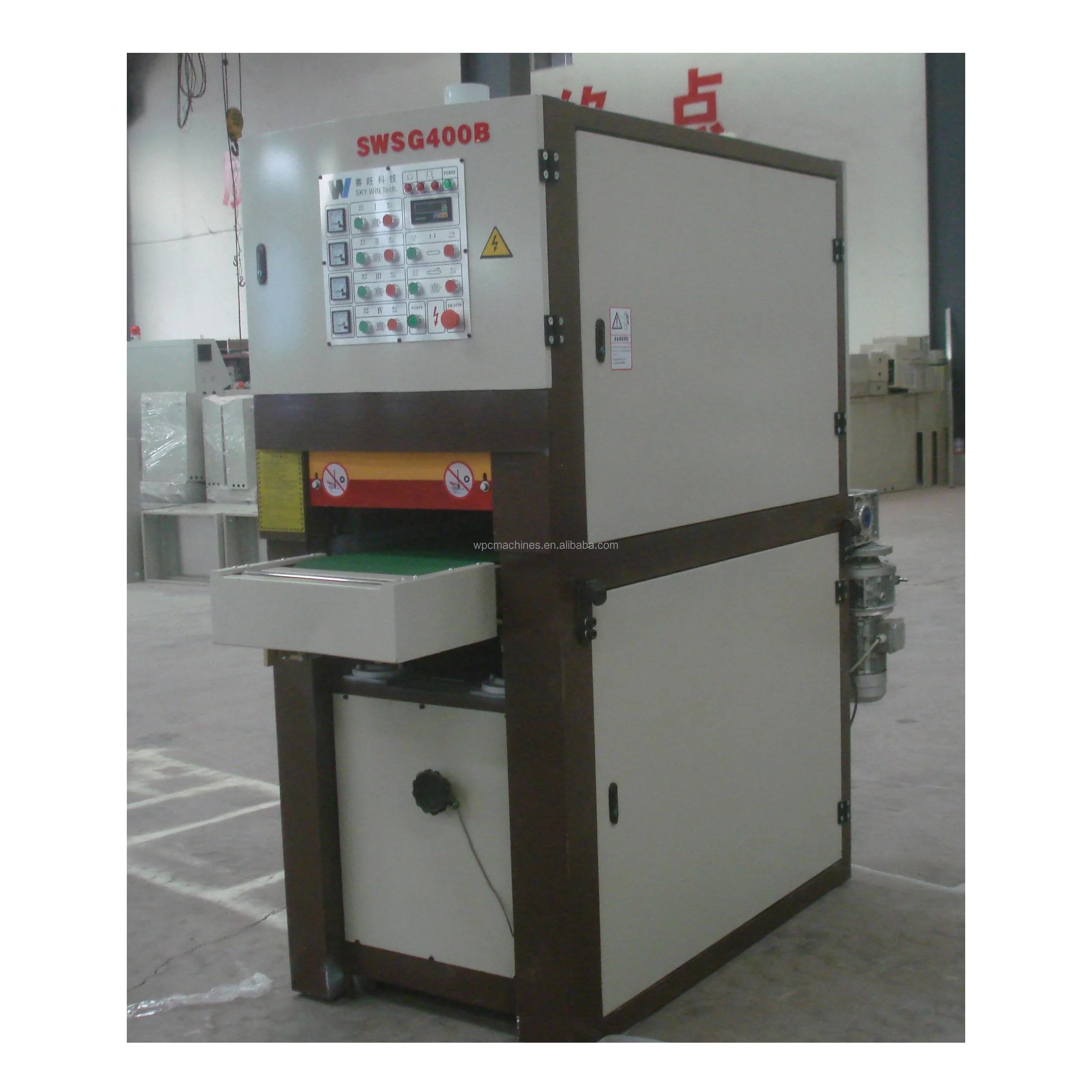 WPC sheet sanding machine machine sander