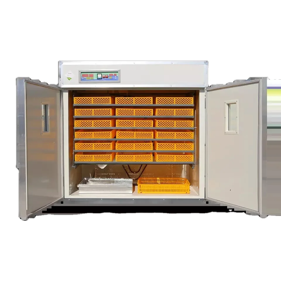 1056 Eggs Automatic Micro Computer Chicken Egg Incubator and Hatching for Sale White Steel Bird Duck  Plate Parts