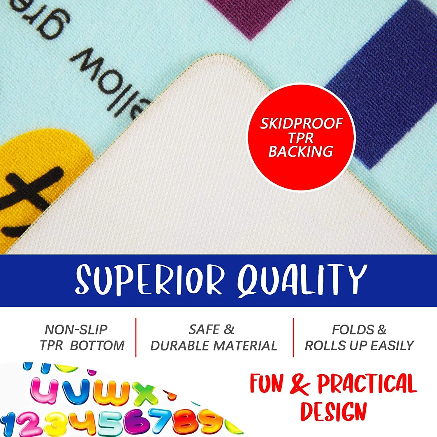 Custom Design Kids Children Baby Floor Mat Rugs Play Mats for Kids Baby Kids Rug Carpet Free Customized Machine Made 100% Nylon