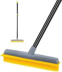 Wholesale Magic Sweeper Broom Soft Cleaning Push Silicone Carpet Floor Telescopic Broom