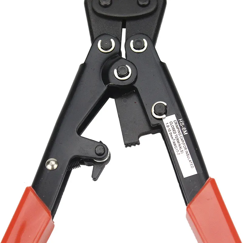 Factory Price Crimping Tool Crimping Pliers HX-6M Plier1.5-10mm2 15-7AWG for Non-Insulated Terminals Hexagonal Type