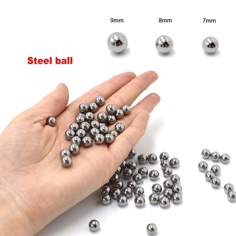 7mm/8mm/9mm/10mm steel ball outdoor slingshot hunting professional hunting accessories high carbon steel shooting slingshot ball
