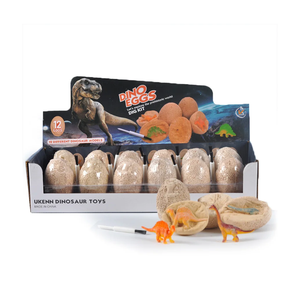 Wholesale Smashers Excavation Kit Gyspum Fossil Dinosaur Egg Archaeological Toys