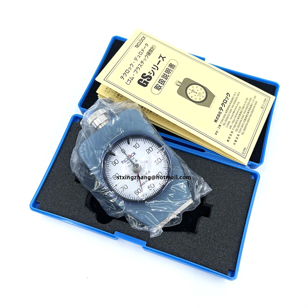 Япония оригинальный teclock Hardmeter GS-706G ДВОЙНОЙ УКАЗАТЕЛЬ Тип твердомер прибор для
