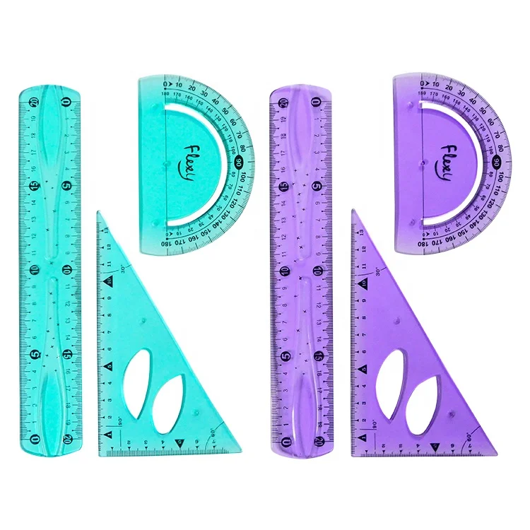 Прямая поставка с фабрики 20 см набор гибких измерительных инструментов заказной Небьющийся пластиковый ПВХ мягкой