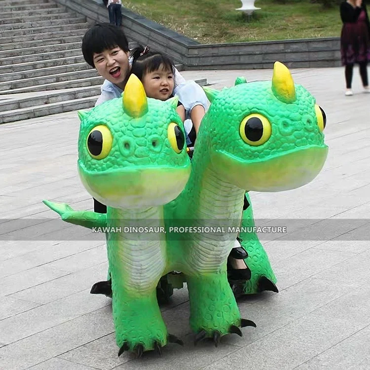 Wholesale Amusement Park Kids Scooter Music Electric Dinosaur Ride for Sale