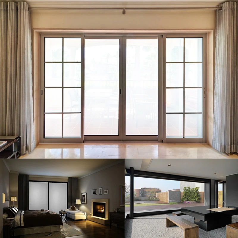 Dark Grey/black  Window Glass Film Electronic Smart Tint PDLC Switchable Smart Film