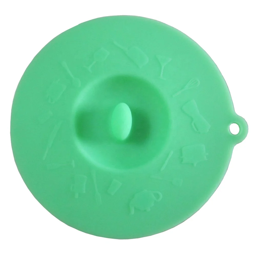 Refine Silicone Factory eco-friendly Reusable silicone bowl pan cover food storage suction lids for pot cups bowls
