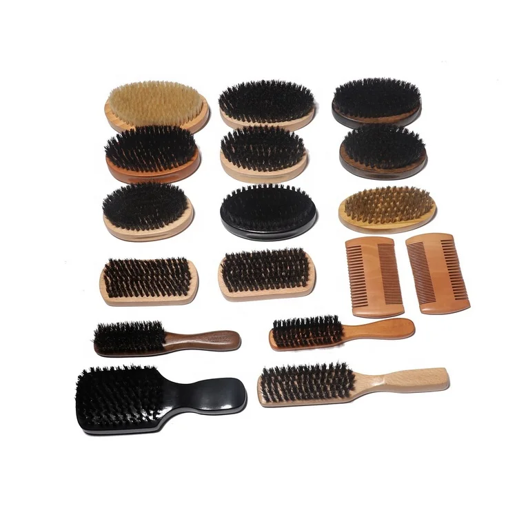 
Long Handle Moustache Beard Grooming Brush to Straightens and Promotes beard growth 