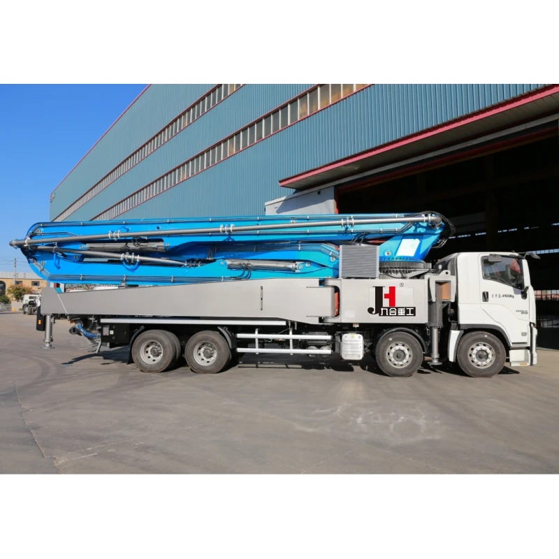 Heavy Construction Equipment Cement Machinery High Efficiency Truck-Mounted Vehicles JH58-XR 58m Concrete Pump Line Truck