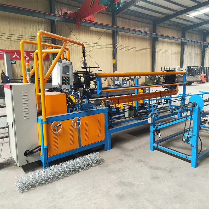 Factory Direct Sales Low Price Chain Link Fence Machine Wire Mesh Making Machines