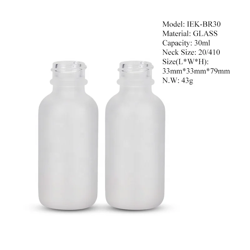 In Stock Skin Care Oil Dropper Glass Bottle 30ml Essential Serum Oil Glass Bottle