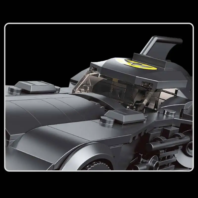 MOULD KING 10020 Educational Sport Plastic Assemble Kit Bricks Sets Mini Luxury Model Bat Car Building Block for Kids