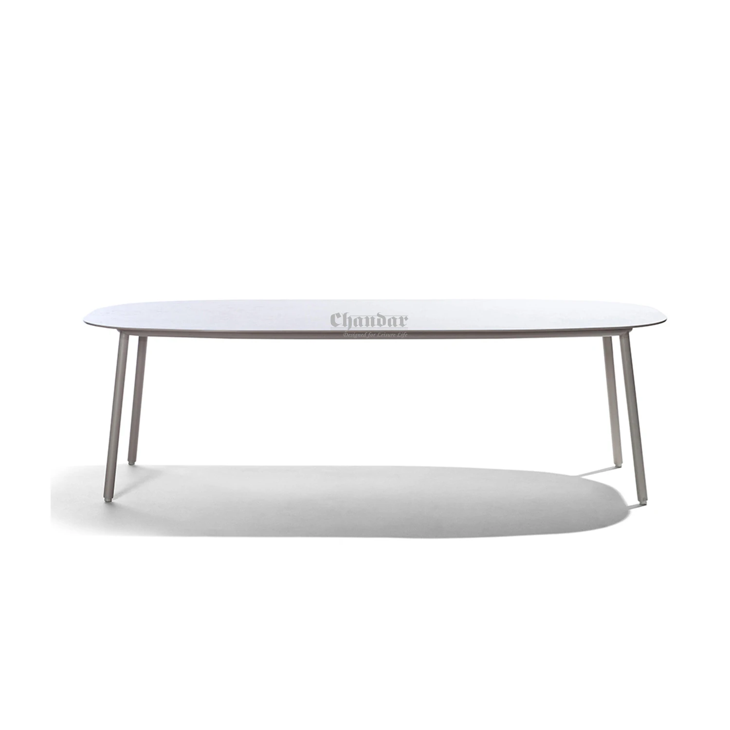 Leisure Furniture Outdoor Balcony Garden  Rope Dining Set Webbing Dining Chair