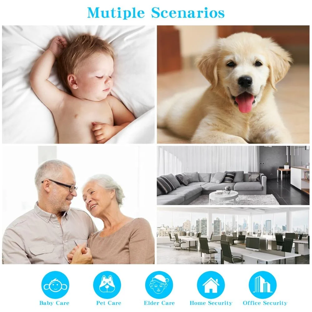 OEM IP HD 1080p CCTV wireless audio video mini smart cam baby monitor Home