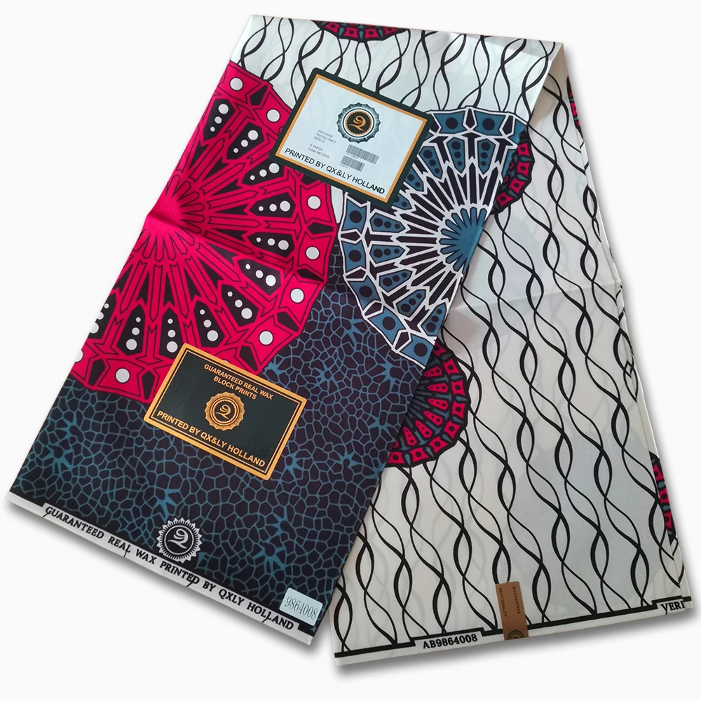 
Polyester wax print fabric 
