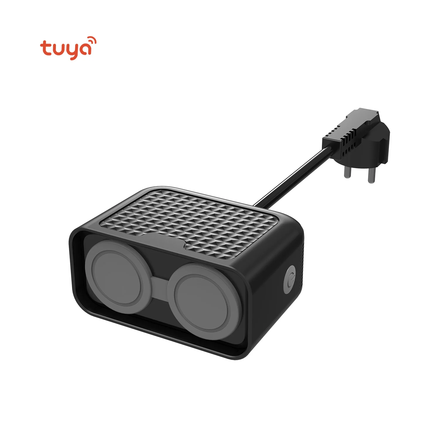 WiFi Smart Tuya APP Timer Control 2-in-1 IP44 Waterproof Outdoor electric power EU Plugs and Sockets with Cover