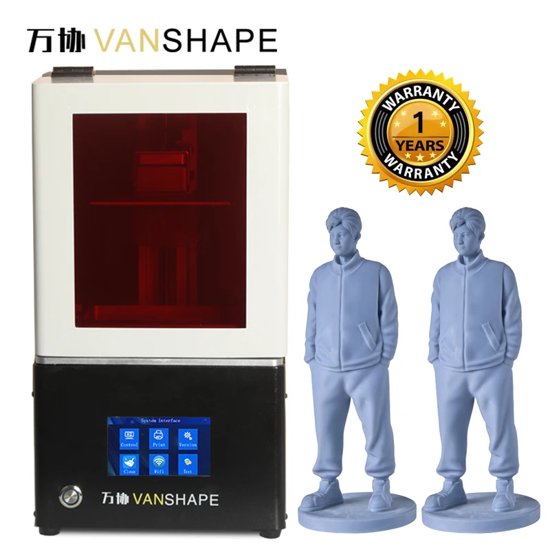 Vanshape Automatic Desktop LCD 3D Printer High Resolution Light Curing 3D Printer