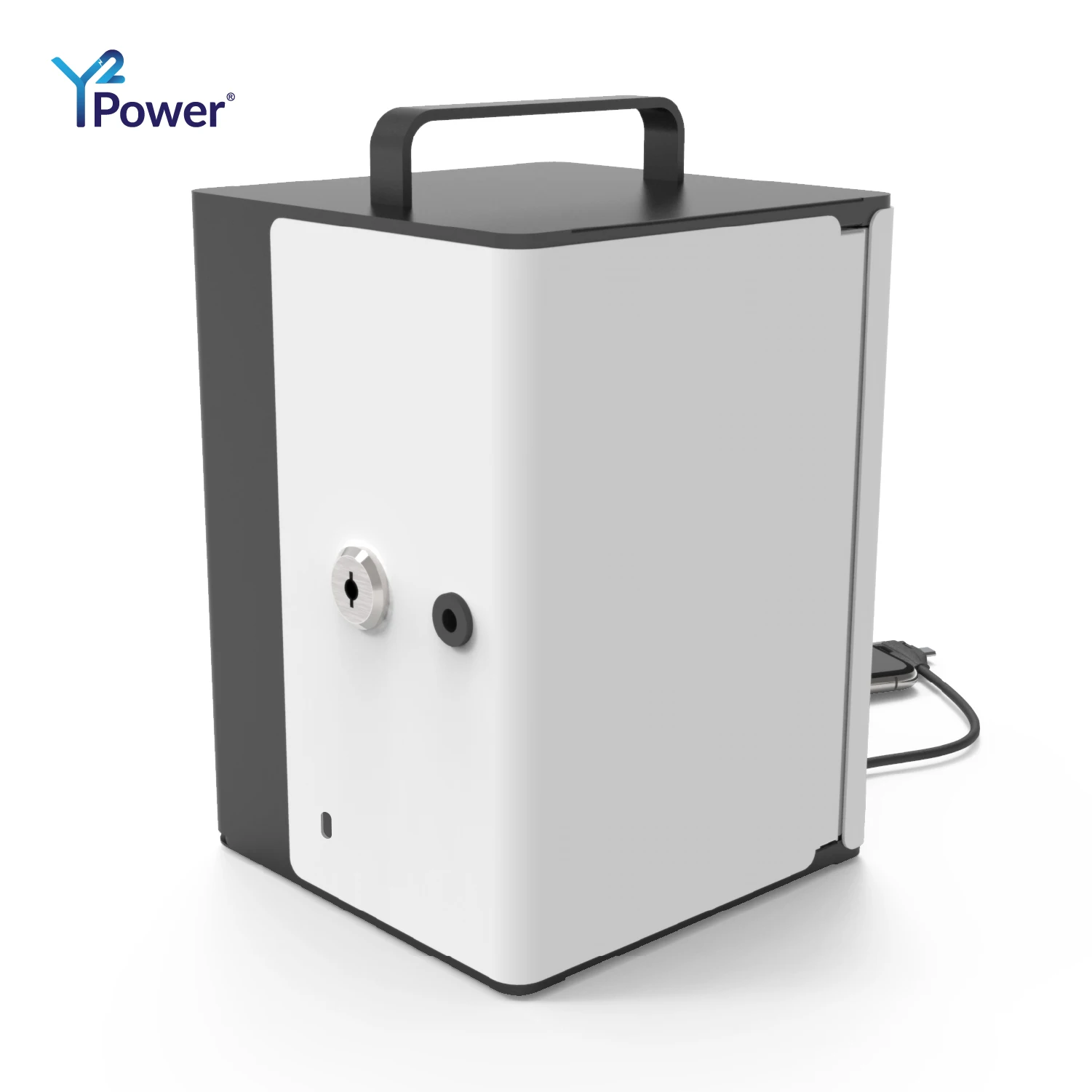 YOO PLUS Coin Operated Desktop Mobile Clean & Charge Station with 30000 mAh Battery Power Bank Charger for Waiting Areas