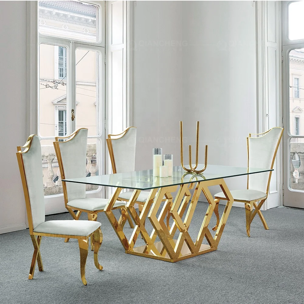 Оптовая продажа OEM свадебный стол заводской поставщик прямоугольный элегантный розовый золотой для торжеств и