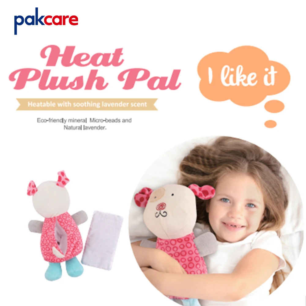 
Hot sales cute designs hot cold pack therapy clay beads doll 