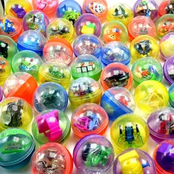Mixed Different Toys Eco-friendly Cheap Small Plastic 58mm Capsule Toys Surprise Egg Capsule Egg box Toy For Vending Machine