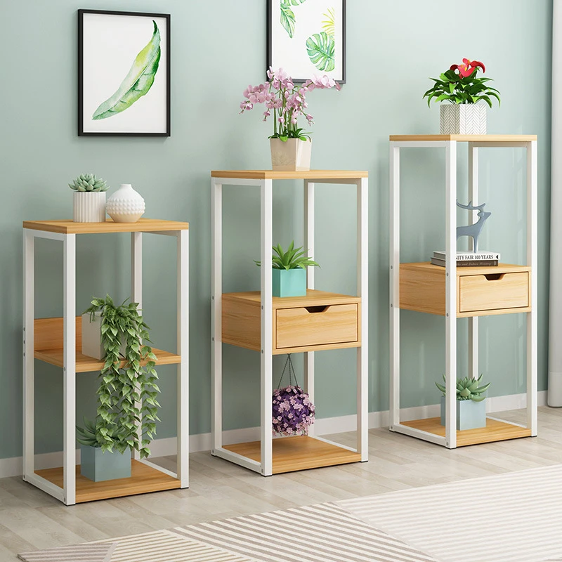 Xingsheng New Products Iron flower rack Special price space saving multilayer for home